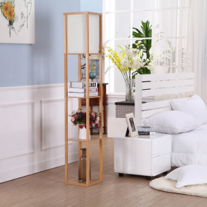 Riiulipõrandalamp, Riiuli põrandalamp elutoa ja magamistoa lugemiseks, Boomboo riiulilamp |  Hea Light-GL-FLWS030