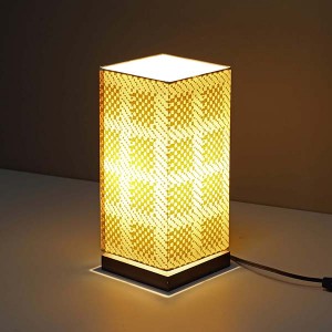 Wood Table Lamp,Table Lamp With Square Screen Fabric Lamp Shade | Goodly Light-GL-TLW001-1