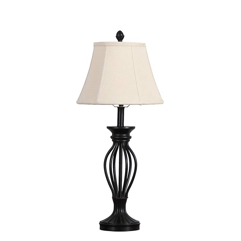 Table Lamp Wood Base,Polyresin Table Lamp | GL-TLP002 Featured Image