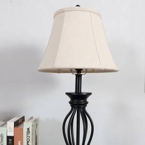 Table Lamp Wood Base,Polyresin Table Lamp | GL-TLP002