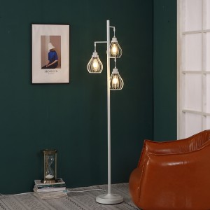 Three Heads Standng Floor Lamp, Industrial Floor Lamp | Goodly Light-GL-FLM087