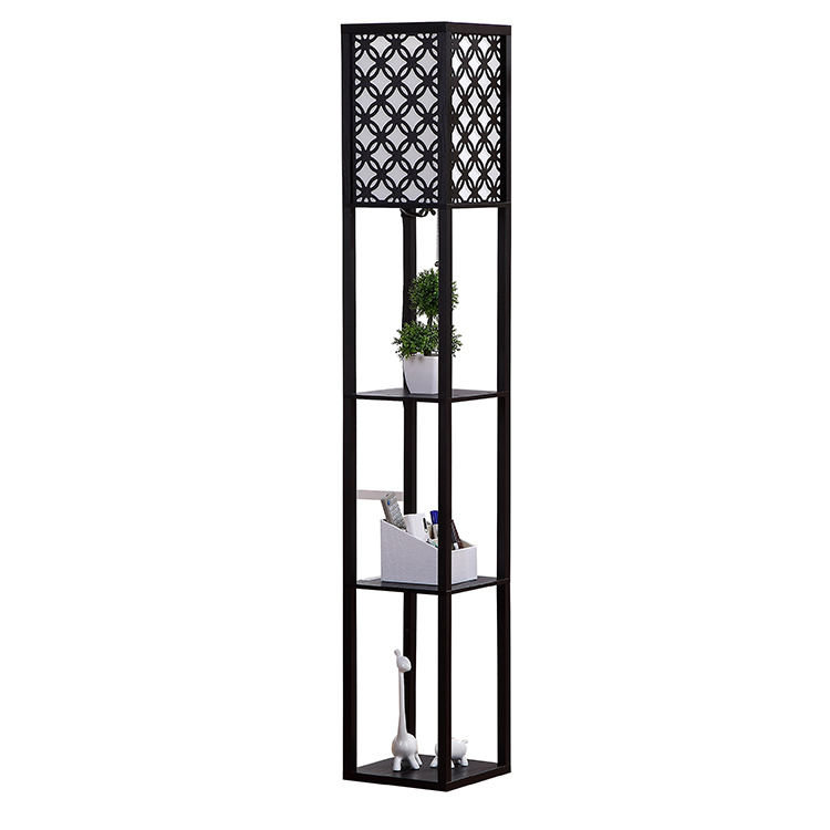 Tower Lamp with Shelves,Asian Style Design | Goodly Light-GL-FLW1002 Featured Image