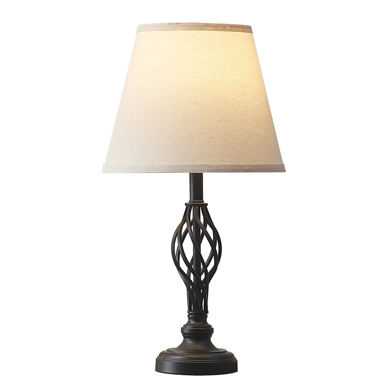 Vintage Metal Table Lamp, USB Charging Port |  Goodly Light-GL-TLP004 Featured Image
