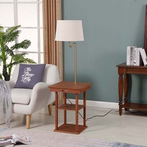 Professional Design China Ki New&Old Wooden Color Mini Tripod Table Lamp Furniture/Lighting/LED Lighting /Lamp/Decoration/ LED/Bulb/Tripod/