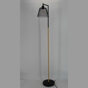 Black Mesh Floor Lamp,Metal Shade Floor Lamp | Goodly-GL-FLM021