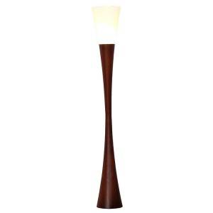 Houten lamphouder, houten Torchiere vloerlamp |  Goed licht-GL-FLW018