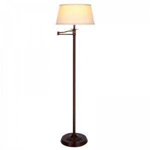 Factory Selling Modern Natural Wood Metal Tripod Floor Standing Lamps Lamp
