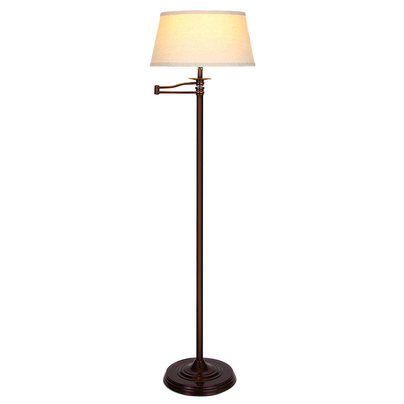 Manufacturer of Black Hotel Table Lamps - Swing Arm Floor Lamp,art deco floor lamp | Goodly Light-GL-FLM025 – Goodly