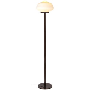 Chinese Professional Design Floor Lamp - LED Torchiere Floor Lamp For Offices – Modern, For Living Rooms & Bedrooms – Tall Standing Pole Light In Brass Or ORB – Goodly