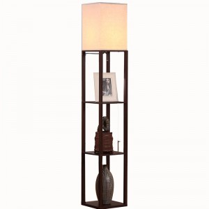 Haute qualité pour grands lampadaires d'angle avec cristal et fer matériel 8 LED Lampes sur pied pour salon