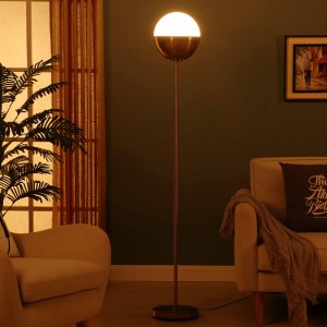 2019 Latest Design Creative Indoor Hotel White Stainless Steel Floor Lamp Modern
