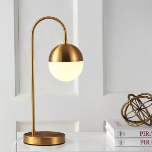 Gold Metal Table Lamp,Glass and Metal Table Lamp | Goodly Light-GL-TLM068