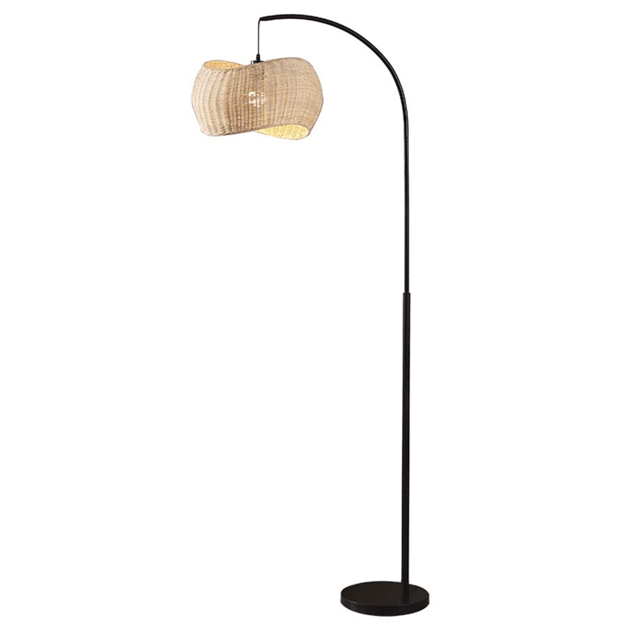 Iron Pipe Floor Lamp, Arc Pendant | Goodly Light-GL-FLM055 Featured Image