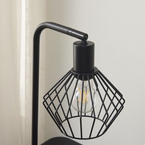 Metal Cage Table Lamp, Adjustable Lamp Head | Goodly Light-GL-TLM062