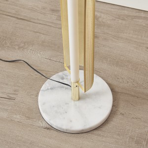 Metal Mesh Floor Lamp, Adjustable Mesh Lampshade | Goodly Light-GL-FLM124