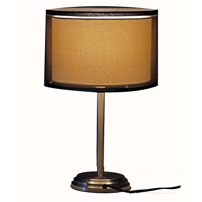One of Hottest for Rechargeable Floor Lamp - nickel table lamp | double table lamp | Goodly Light-GL-TLM018 – Goodly