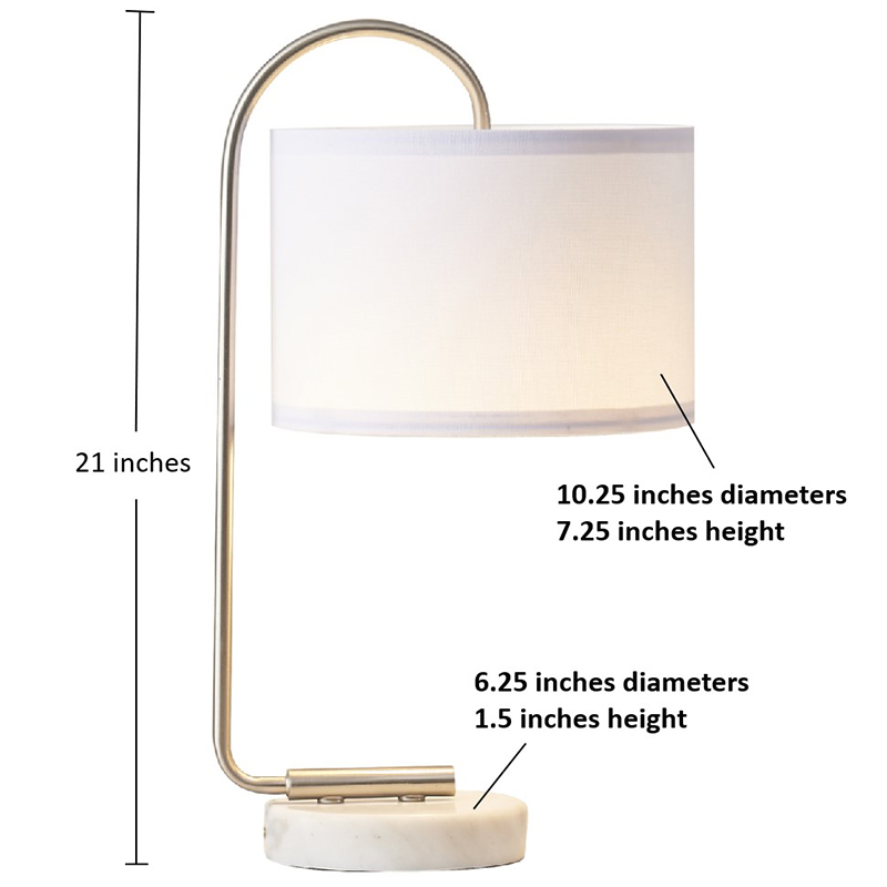 stainless steel table lamp-2