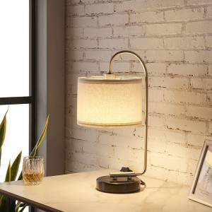 Stainless Steel Table Lamp, Silver Metal Table Lamp | Goodly Light-GL-TLM052