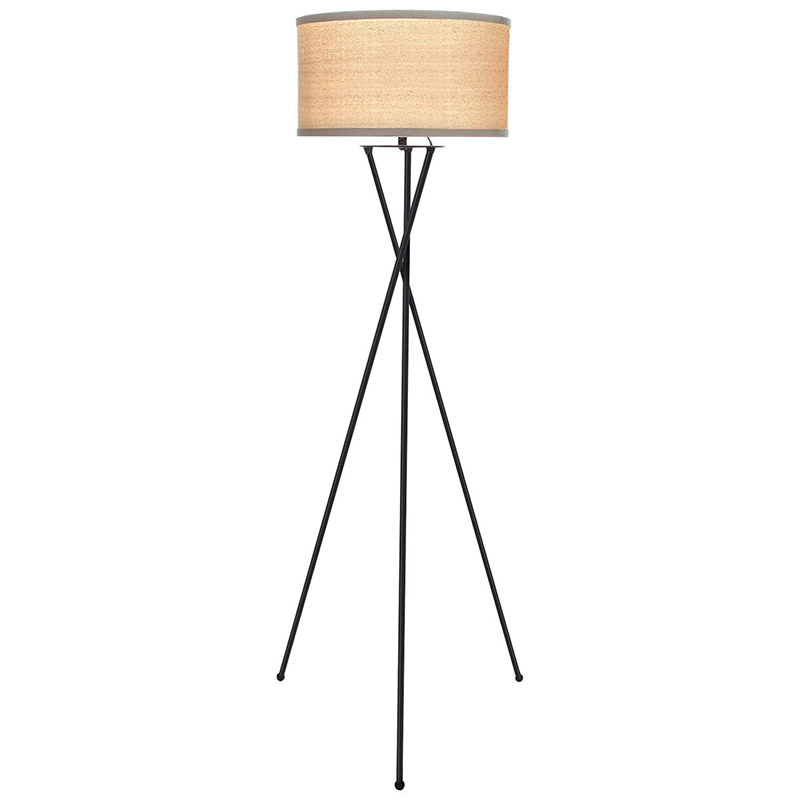 factory Outlets for Led White Floor Lamp - Modern Tripod Floor Lamp,brushed nickel tripod floor lamp |  Goodly Light-GL-FLM04 – Goodly