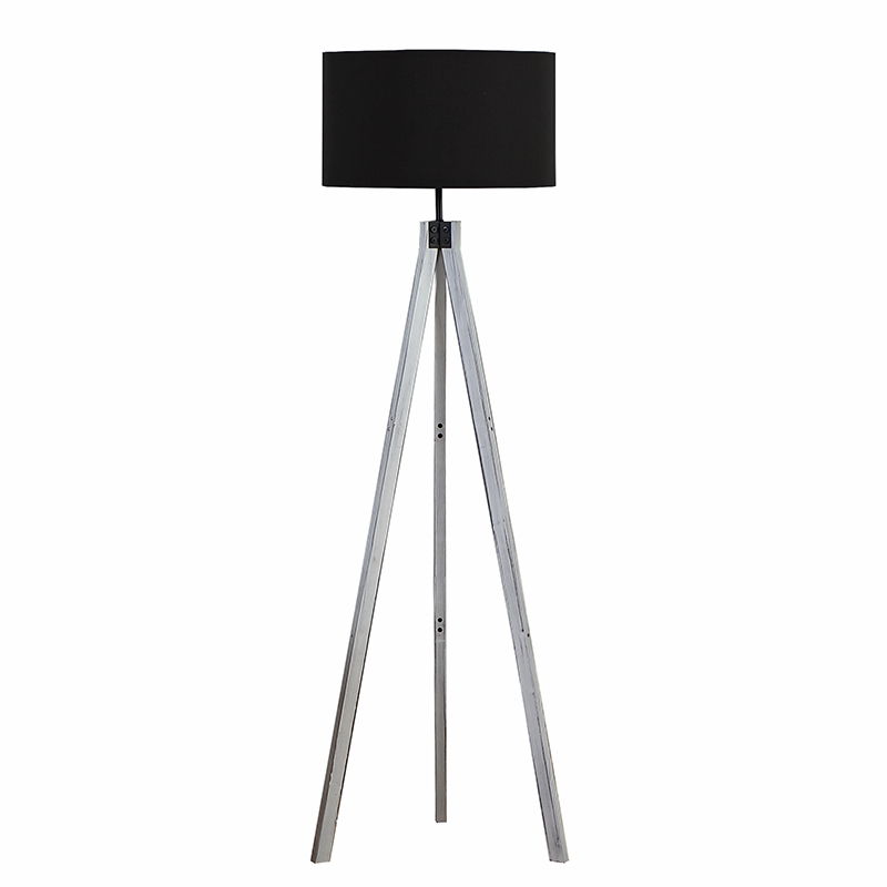 Vintage Tripod Light, Brighthness Dimmable  | Goodly Light-GL-FLW046-Rustic White Featured Image