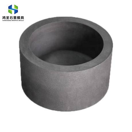 Hongsheng cheap graphite products Customized jewelry tools gold melting graphite crucible melting silver crucible Featured Image