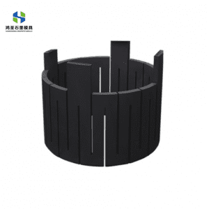Hongsheng Customized high performance Graphite Heater For Hot Zone/ Graphite Thermal Field
