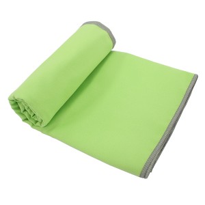 Quick dry microfiber towel for backpacking