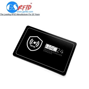 Шинжилгээний зээлийн карт эхлэн хулгайч нар урьдчилан сэргийлэх GS1001 RFID модуль хаах карт