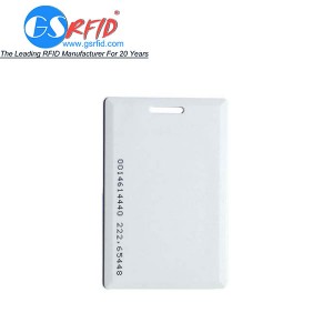 RFID proximity card CR80 PVC card 125Khz card