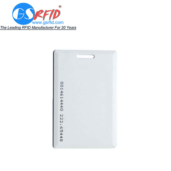 Professional China Rfid Card Manufacturer  - RFID proximity card CR80 PVC card 125Khz card – GSRFID