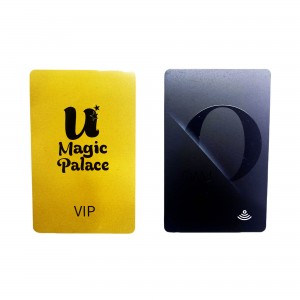 PVC RFID key card with customized printing for hotel room door access control