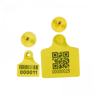 Waterproof High quality Customized UHF LF RFID ear tags for Cattle sheep goat pig livestock