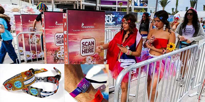 Where to buy RFID wristbands for music festivals