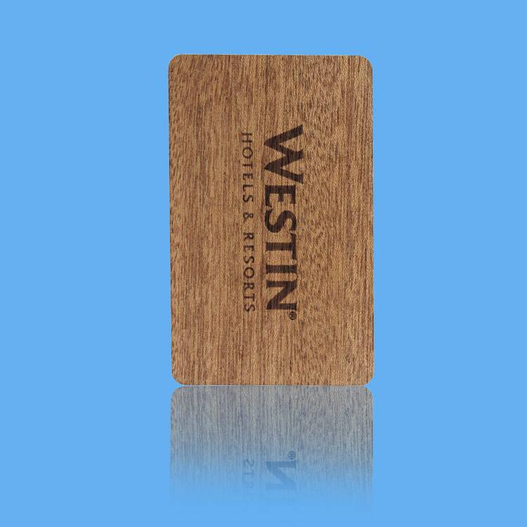 Manufacturer for Wood Veneer Business Cards -
 Wooden Key Cards For Saflok Kaba System – GSRFID