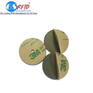 RFID Disc Tag And Asset Tag With Anti-metal Sticker