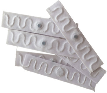 UHF RFID Textile Tags For Hotel Linen Tracking
