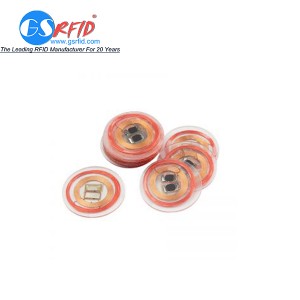 Transparent Epoxy RFID Coin Tag For Asset Tracking