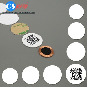  Diameter 5mm 10mm 20mm 50mm Small Card RFID NFC Coin Token Sticker Tag With Chip