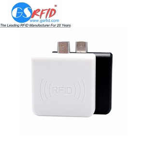माइक्रो USB आरएफआईडी एन्ड्रोइड मोबाइल पाठक