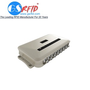 आठ चॅनल लांब श्रेणी UHF RFID मुदत वाचक
