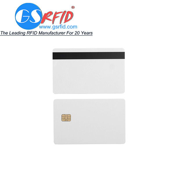 Professional China Customized Blank Contact Ic Cards -
 Contact IC Card SLE5542 & SLE4442 card with magnetic strip – GSRFID