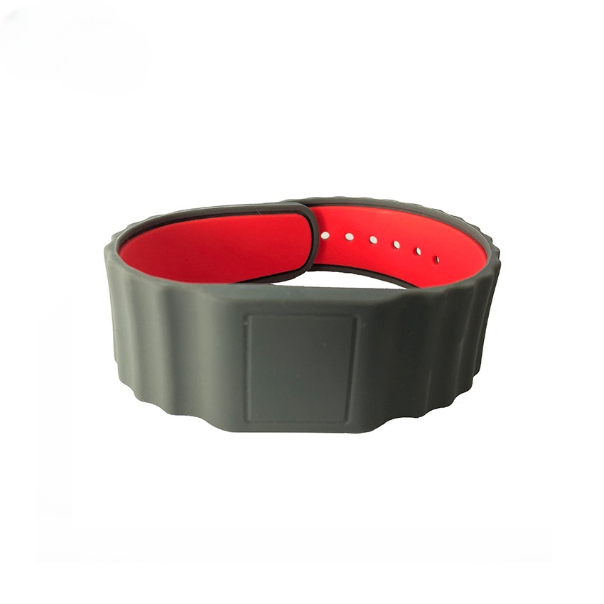 Programmable HF Adjustable RFID wristband/bracelets key fob for Access control