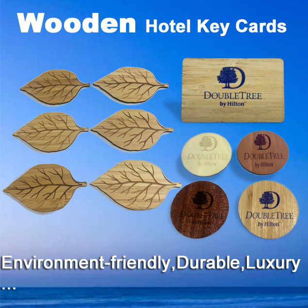 High Quality Wood Business Cards -
 RFID Wooden Key card RFID Bamboo key card – GSRFID