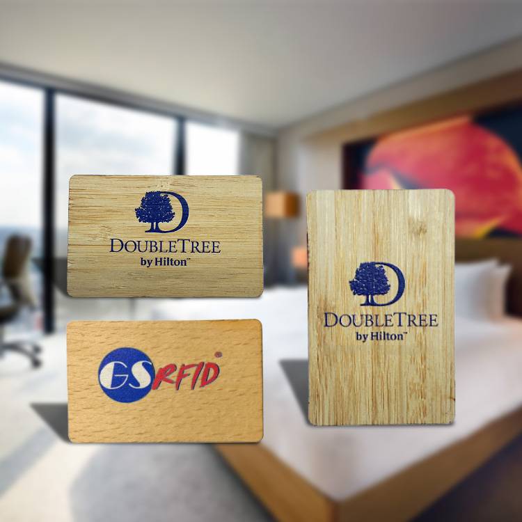 Manufacturer for Wood Veneer Business Cards -
 RFID Wooden Key Cards For Hilton – GSRFID