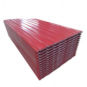 Prepainted Steel PPGI Corrugated Sheet roofing sheet for building