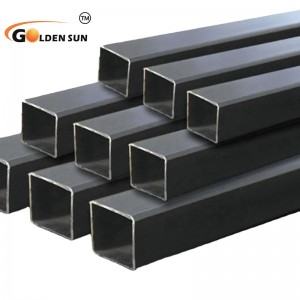 Hot sale black annealed square pipe for building