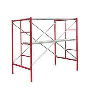 Mobile Foldable H Type Steel Frame Galvanized Portable Scaffold