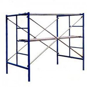 Mobile H Type Steel Frame Galvanized Portable Scaffold
