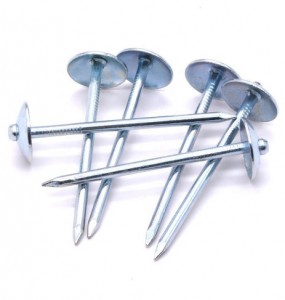 Corrugated Nails Galvanized Twisted Shank Roofing Nails
