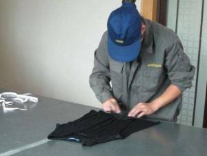 Factory making Hotel Bed Sheet - Inspection – Geneer